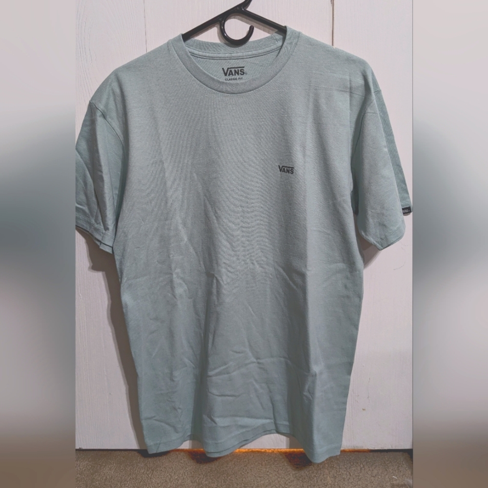 Vans Men's Light Green T-Shirt